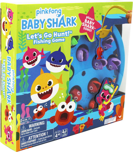 Juego De Pesca Baby Shark Gone De Cardinal Games, Multicolor