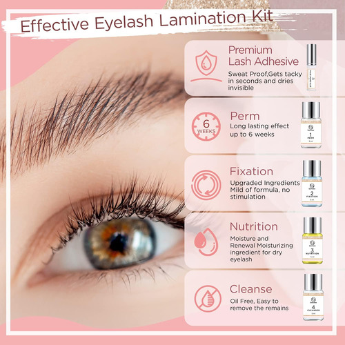 Kit Lash Lift Zayuu Professional Diy Brow Lamination Set