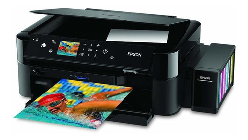 Impresora a color fotográfica Epson EcoTank L850 220V negra