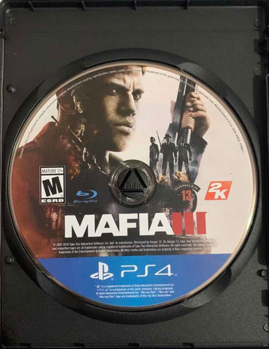 Mafia 3 - Físico - Ps4 (usado)