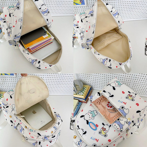 Mochila Informal Con Estampado De Dibujos Animados