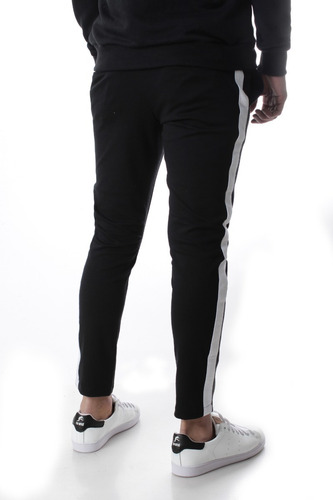 Imagen 4 de 8 de Pantalón Chupin De Vestir C/tira Lateral Hombre 32310