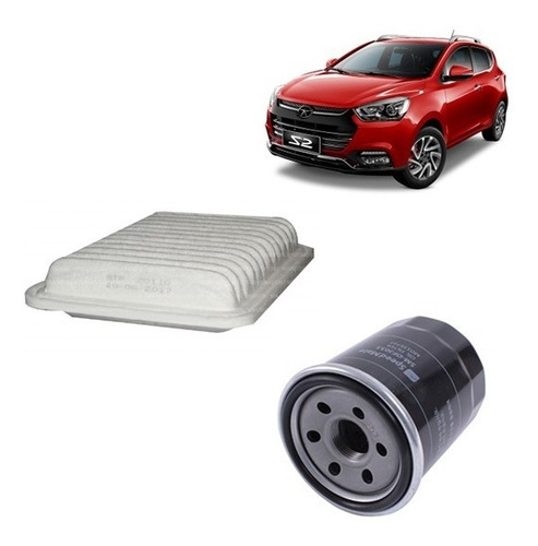 Kit Filtros Aire/aceite Para Jac S2 1.5 2016/2022