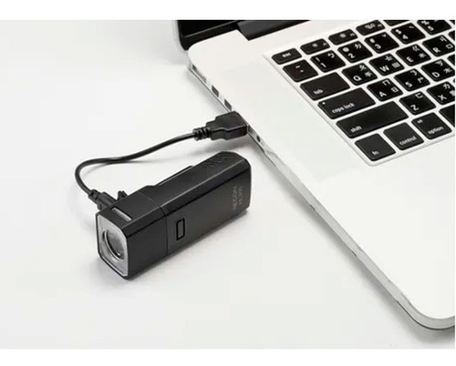 Luz Delantera Bicicleta Led Usb Giant Recon Hl350 Ipx7 Color Negro