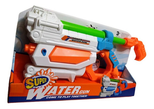 Pistola De Agua Water Gun 2 Formas De Disparo Independientes