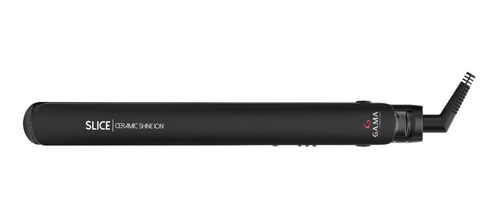 Gama Slice Ceramic Shine Ion Planchita P/ Pelo 230° C Color Negro