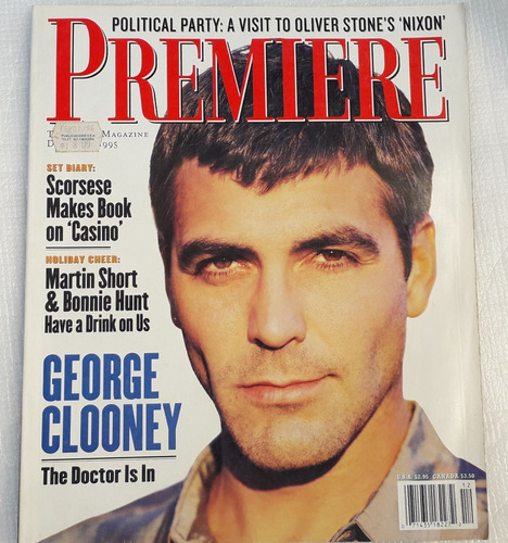 Revista Premiere The Movie Magazine Cine George Clooney