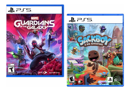 Imagen 1 de 1 de Combo Pack Guardianes Galaxia + Sackboy Ps5 Nuevos Sellados*