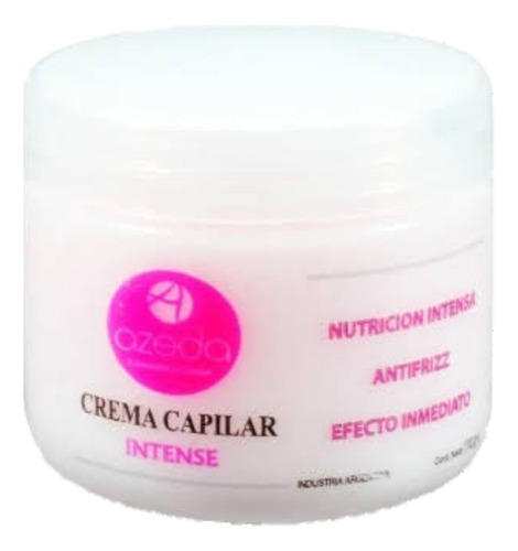 Crema Nutrición Intense Azeda, Antifrizz, Efecto Inmediato