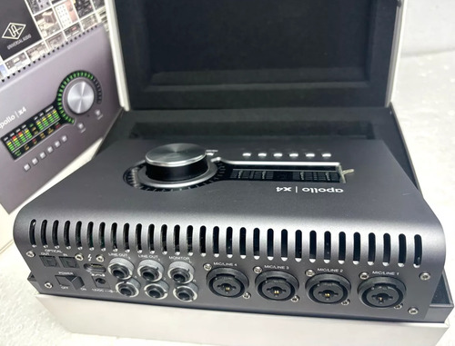 Universal Audio Apollo X 4 Quad Interface De Audio Plugins (Usado)