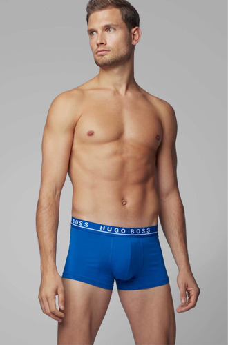 Boxers Trunk Hugo Boss 3 Pack De Algodón Calzones Orignales
