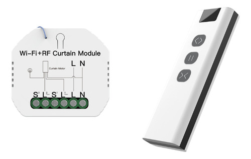 Módulo De Persianas Wifi Rf, Interruptor De Módulo, Persiana