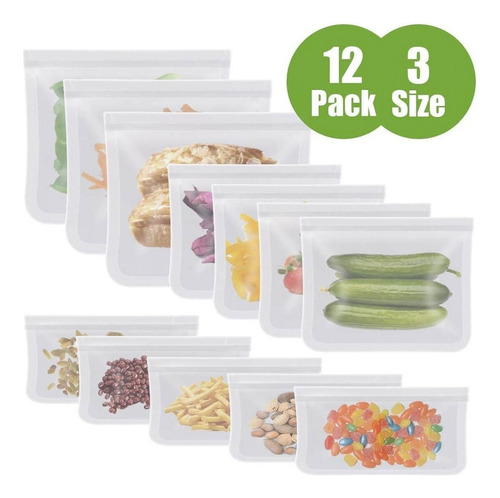 Ppp Kit Bolsas Reutilizables Ecologicas Frutas Verduras