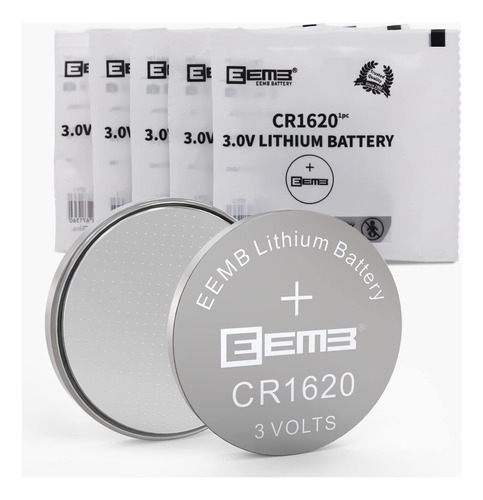 Eemb Cr1620 - Batera De Litio De 3 V, Batera De Litio De 162