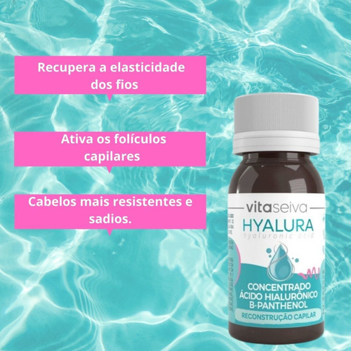 Imagem 4 de 9 de Kit Lançamento Hyalura Vita Seiva Hidratação E Recosntrução