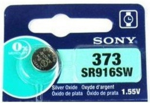 Imagen 3 de 8 de Pila Sony 373/ 916 Sw Reloj Unidad (1) Distribuidor Oficial