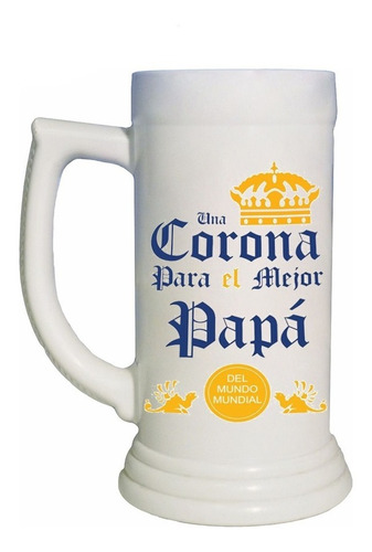 Chopp Día Del Padre, Personalizado, Corona