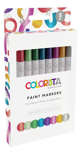 Marcadores Pintura Spectrum Noir Colorista Paquete 8