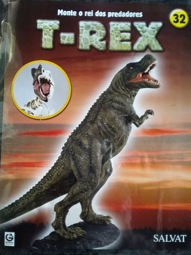 T-rex Fasciculo 32 - Novo Lacrado Com A Peça - Salvat