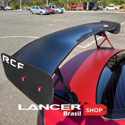 Aerofólio Estilo Apr Em Fibra De Carbono Lancer Shop Brasil