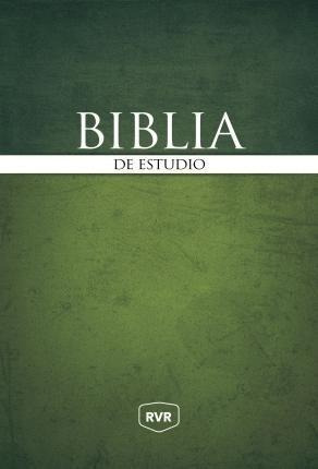 Santa Biblia De Estudio Reina Valera Revisada Rvr,(hardback)