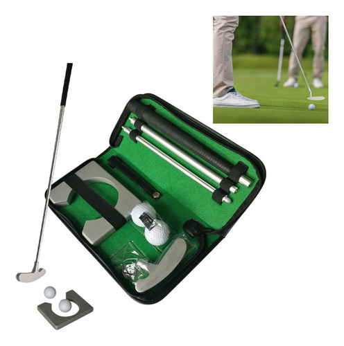 Juego De Putter De Golf Ligero Con Bolsa De Almacenamiento