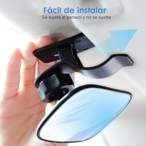 Espejo Retrovisor De Bebé Para Auto Espejo Observación 360°