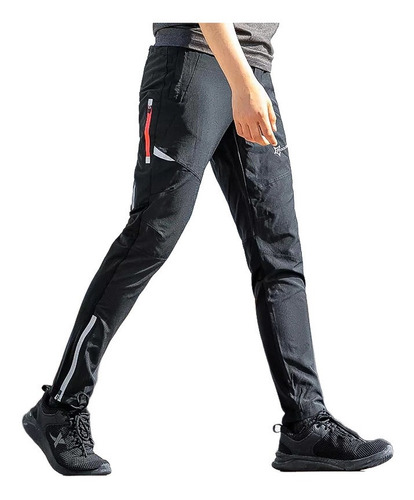 Pantalón Rockbros Sports Unixes Ciclismo Run Fit Reflectivo 