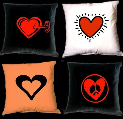 Almohadones Personalizados San Valentín Dia Enamorados 40x40
