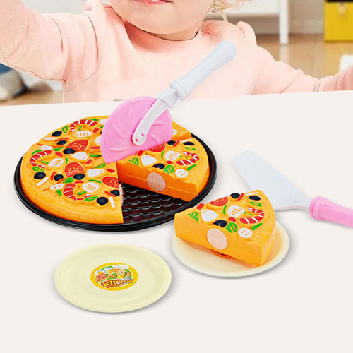 Set De 11 Piezas Para Preparar Pizza, Juego Educativo Para