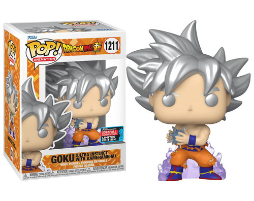 Funko Pop Goku Ultra Instinct # 1211 Nycc 2022 Dragon Ball