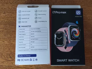 Smartwatch I7 Pro Max Série 7 2022 Unisex Preto