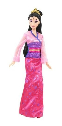 Mattel Disney Sparkling Princesa Mulan Doll