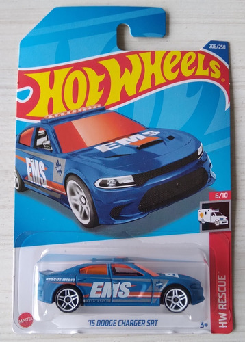 Hot Wheels 2022 - '15 Dodge Charger Srt - Hw Rescue - #206