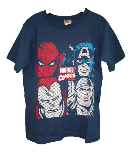 Playera Marvel Comics Niño Diseño 25 Beloma