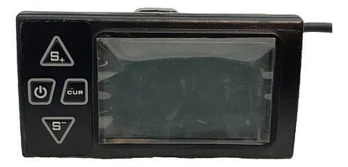 Pantalla Lcd Para Bici Electrica - Modelo S861 6 Pin Negro