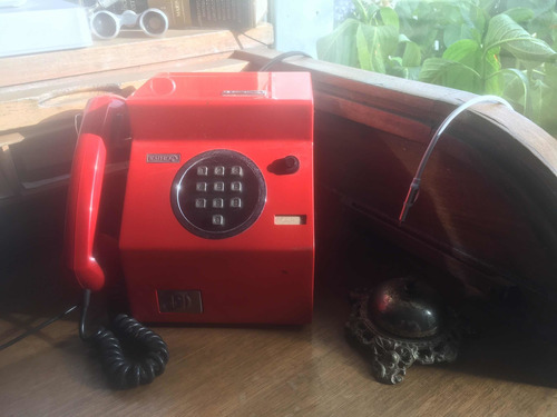 Teléfono Público Monedero Antiguo Antel