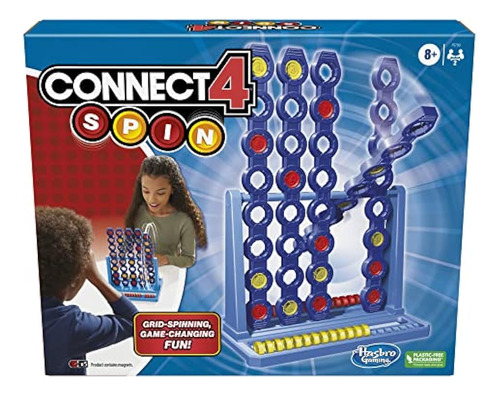 Connect 4 Spin Game, Cuenta Con Spinning Connect 4 Grid, Jue