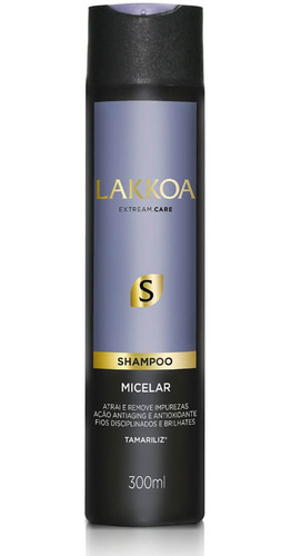 Shampoo Anti Resíduo Micelar Lakkoa 300ml
