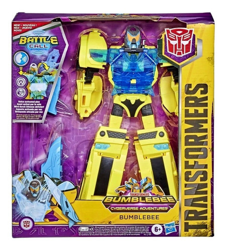 Transformers Boneco Bumblebee Som E Luz 27cm Hasbro E8228