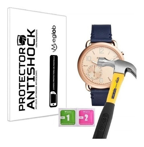 Protector De Pantalla Antishock Fossil Q Tailor Hybrid