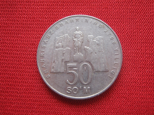 Uzbekistán 50 Som 2002 Shahrisabz