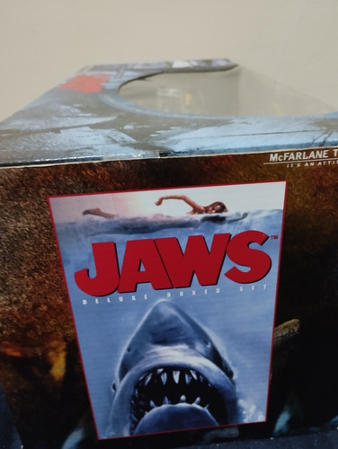 Jaws Mcfarlane Playset Raro Tubarão