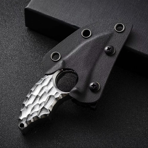 Faca Garra Edc Fulltang 4.5mm Aço Vg10 Com Bainha Em Kydex