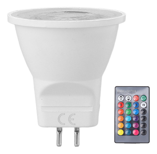 Bombillas Led Rgbw Mr11 Con Base De Pin Para Fiestas En Casa