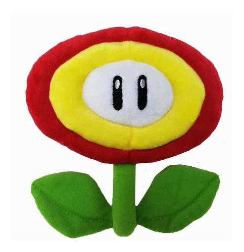 Peluche Nintendo Flor Roja