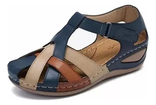 Sandalias Ortopédicas Para Mujer, Zapatos Romanos Con Hebill