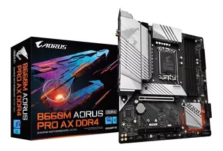 Board Gigabyte B660m Aorus Pro Ax Ddr4 (socket 1700)