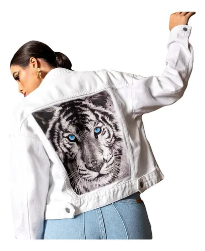 Jaqueta hotsell jeans tigre