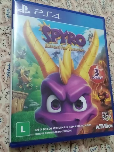 Jogo Xbox One Spyro Reignited Trilogy Activision em Promoção na Americanas